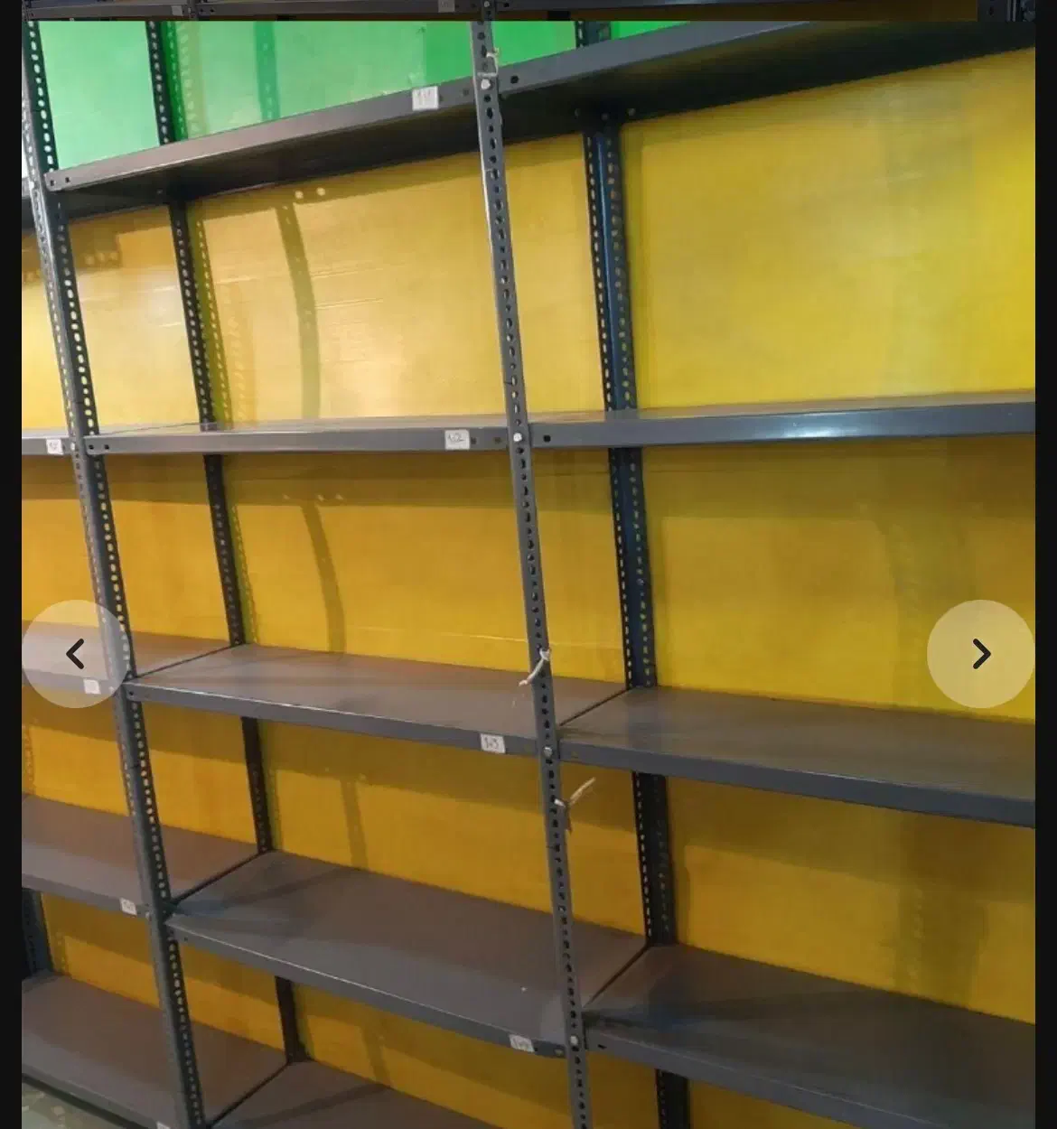 قفسه فلزی طوسی ۲۰در۹۰ درحد نو|فروشگاه و مغازه|تهران, مشیریه|دیوار