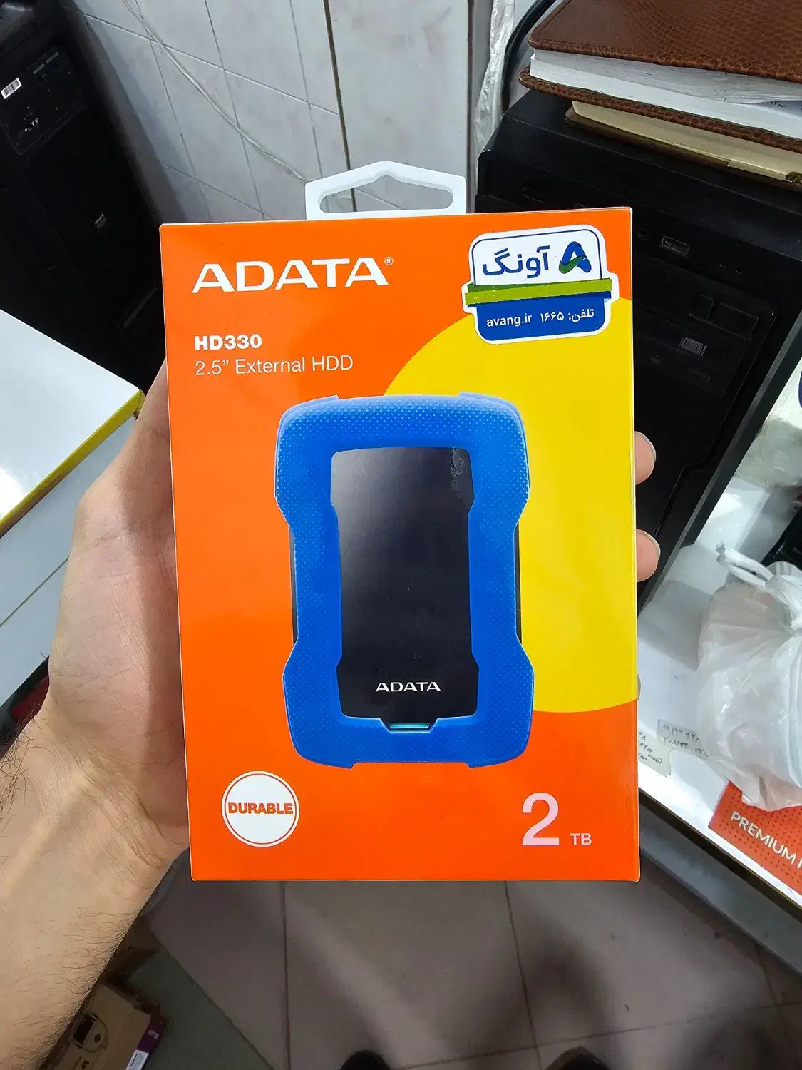 هارد اکسترنال ۲ ترابایت adata|قطعات و لوازم جانبی رایانه|شهرضا, |دیوار