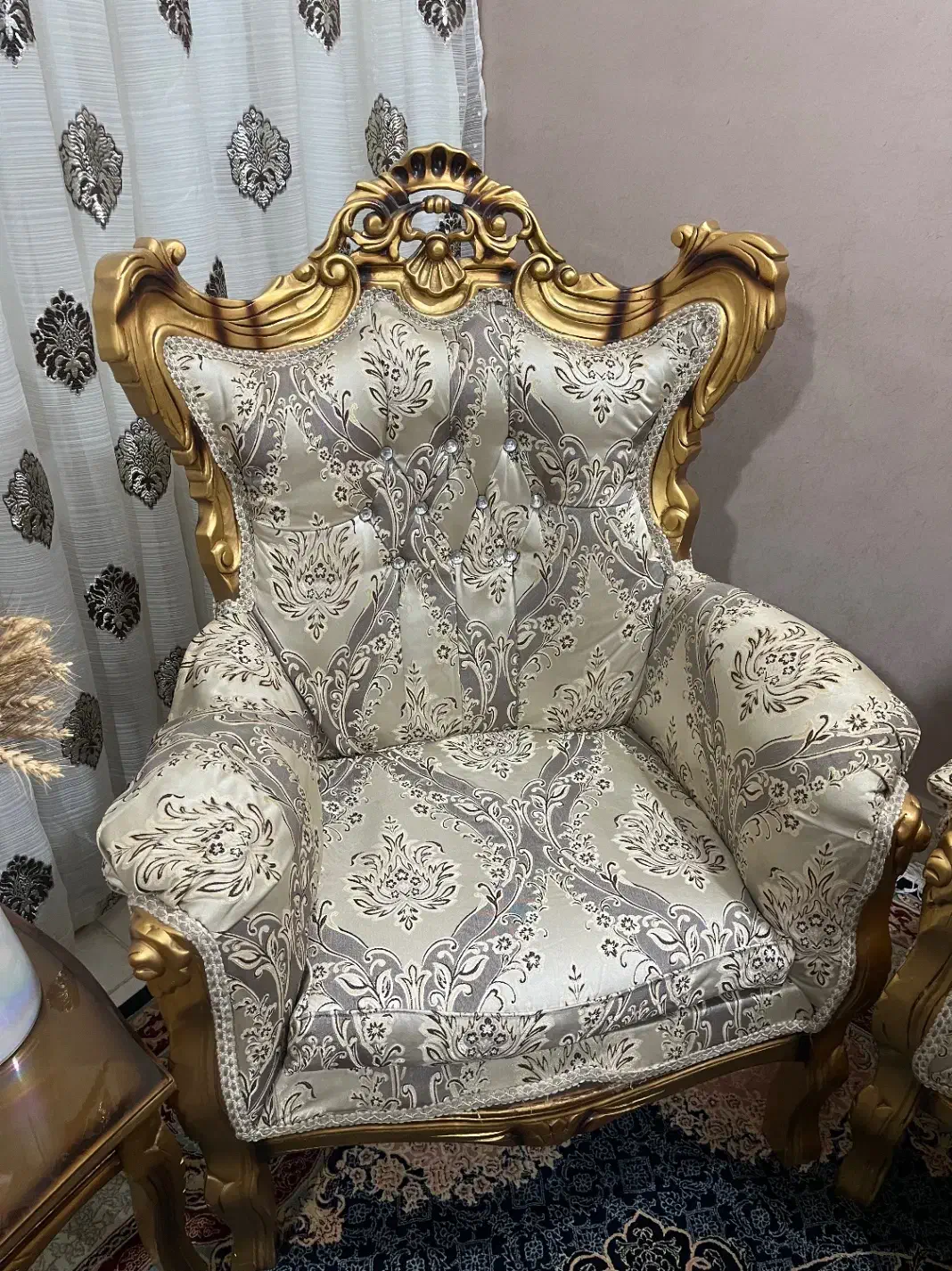 مبل سلطنتی ۹نفره|مبلمان خانگی و میز عسلی|آبادان, |دیوار