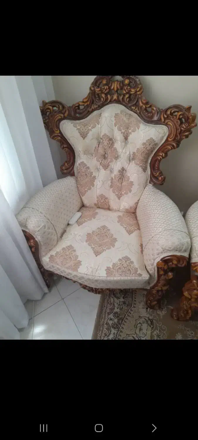 مبل استیل ۹ نفره|مبلمان خانگی و میز عسلی|تهران, خاک سفید|دیوار