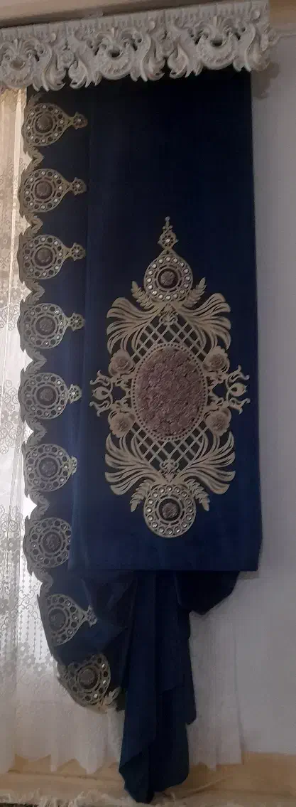 شال پرده|پرده، رانر، رومیزی|نورآباد, |دیوار