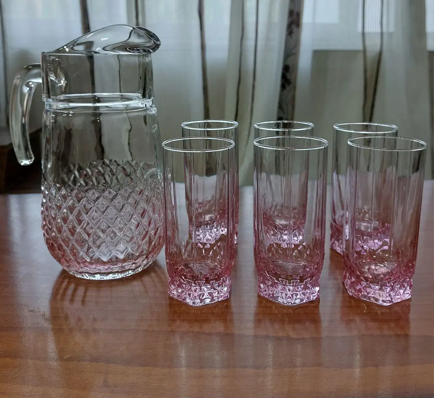 پارچ ولیوان ترک مارک پاشاباغچه|ظروف سرو و پذیرایی|گناباد, |دیوار