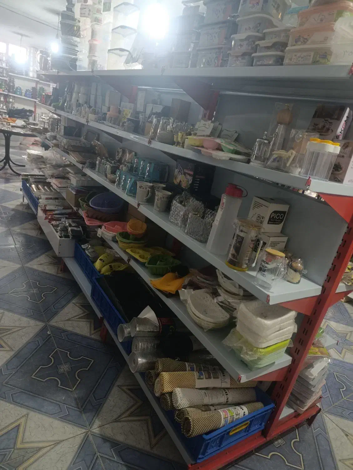 قفسه وسط پایه قفسه .لچکی و کفه قفسه 70سانت و1متر|فروشگاه و مغازه|فیروزآباد (لرستان), |دیوار