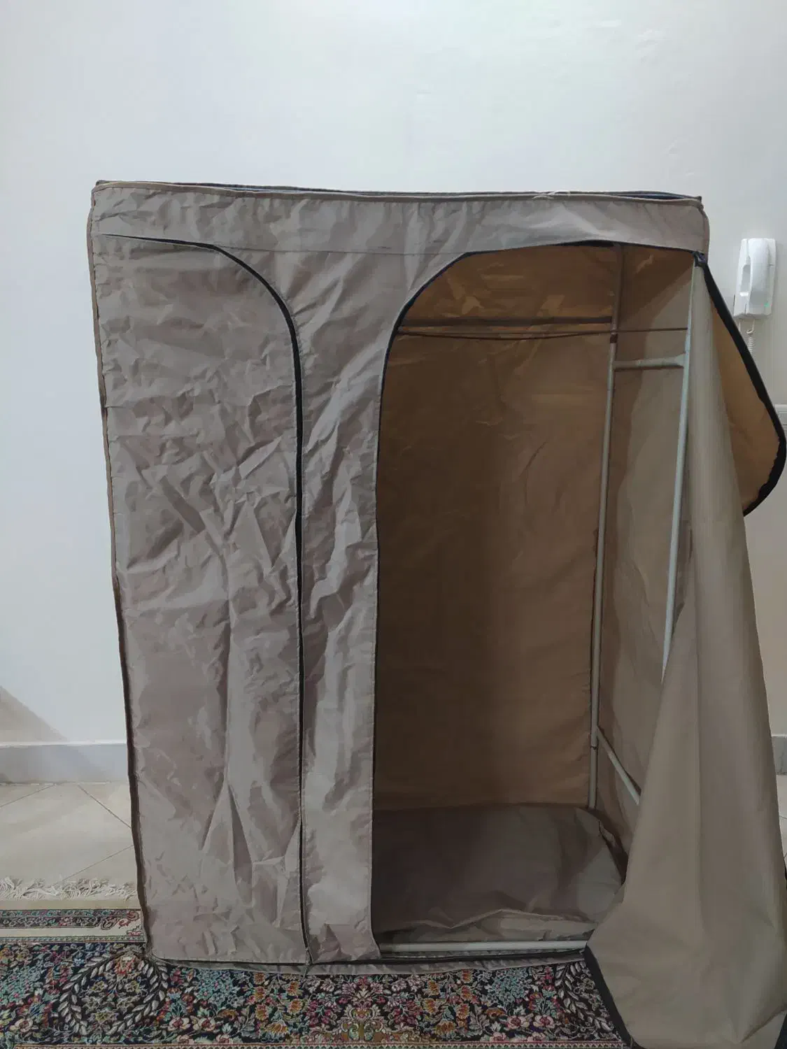 کمد دوقلو برزنتی|جاکفشی، کمد، دراور|نیشابور, مدرس|دیوار