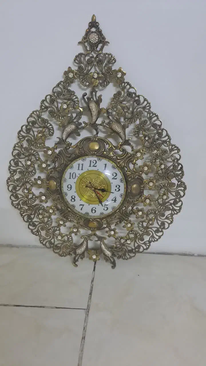 ساعت برنز|ساعت دیواری و تزئینی|تهران, هروی|دیوار