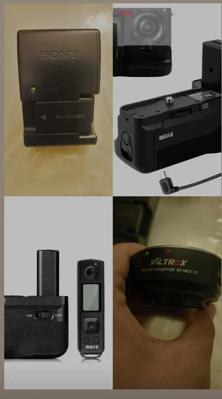 آلفا سونی ۶۵۰۰ با لنز 105 18 G با گریپ و تبدیل لنز|دوربین عکاسی و فیلمبرداری|کرمان, |دیوار