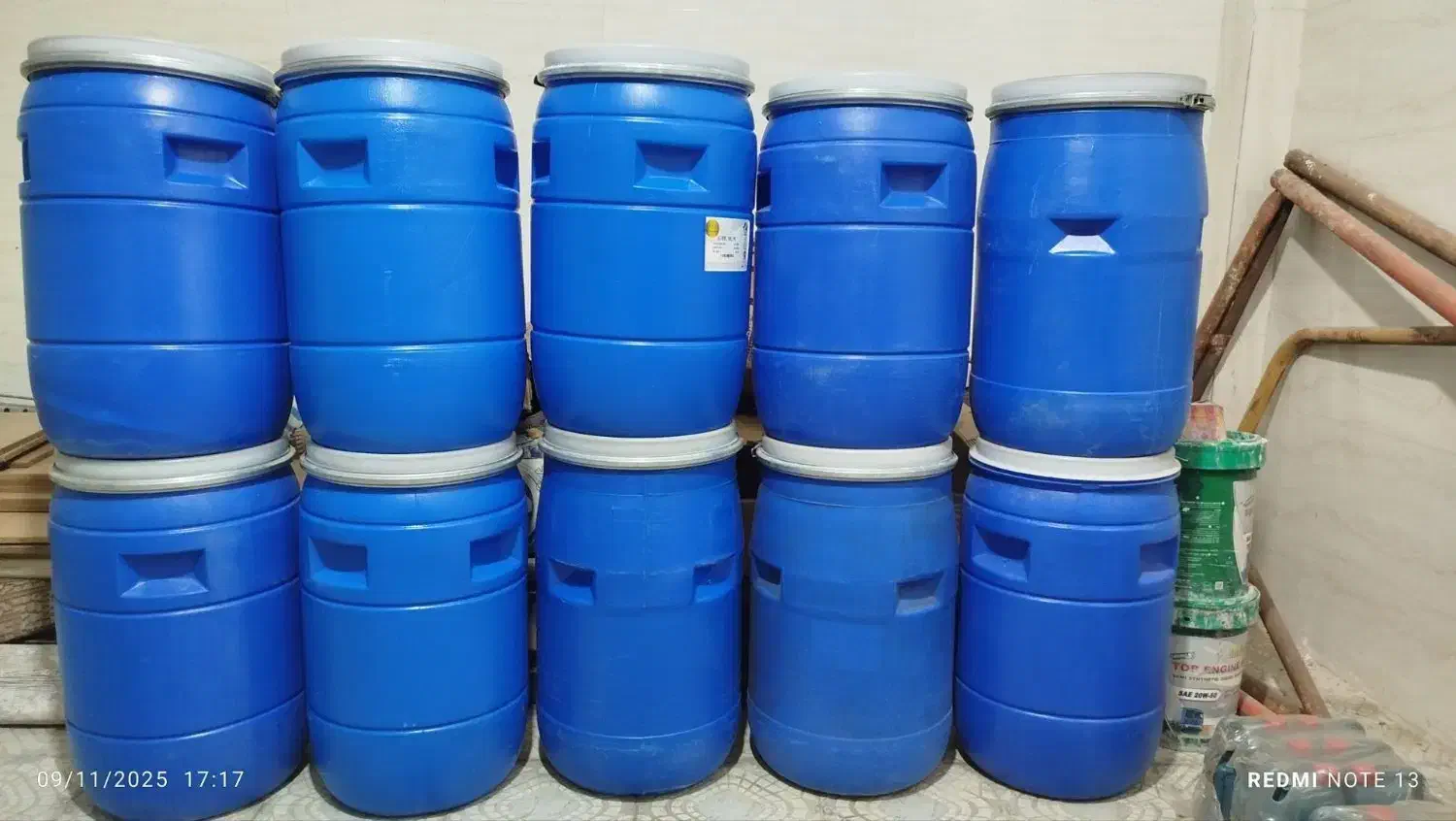 فروش دبه ۱۲۰لیتری ایرانی وخارجی|ظروف نگهدارنده، پلاستیکی، یکبارمصرف|ورامین, ورامین|دیوار