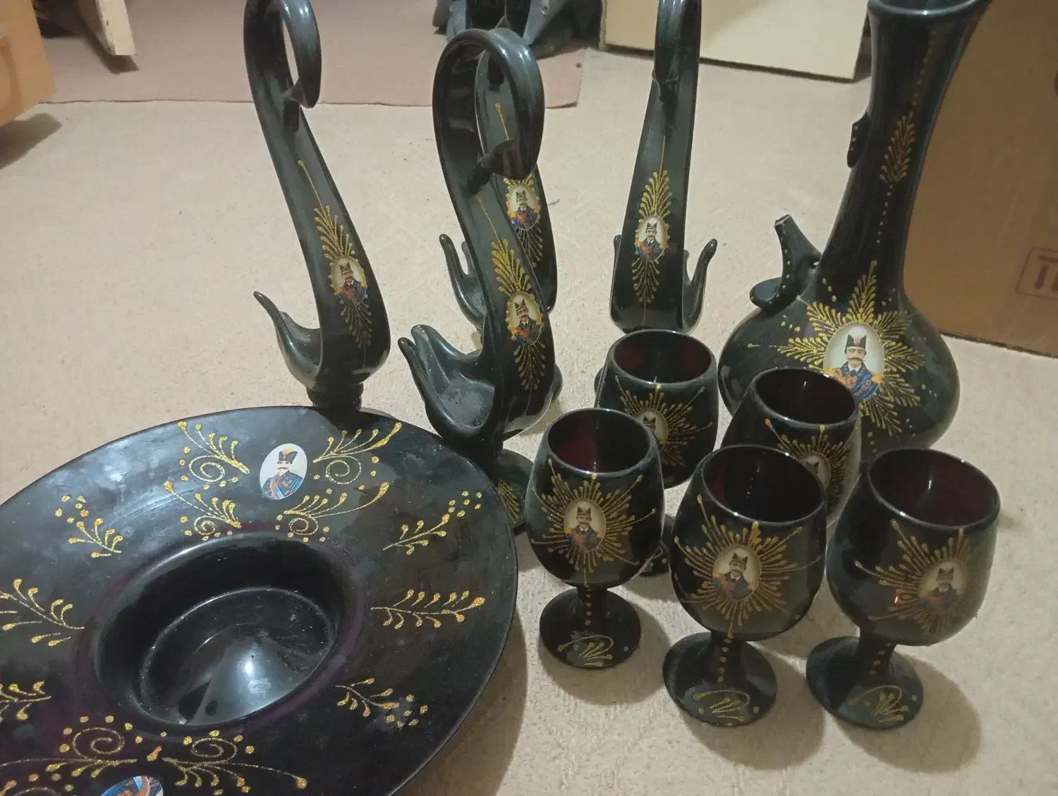 پارچ و لیوان|ظروف سرو و پذیرایی|گرگان, |دیوار