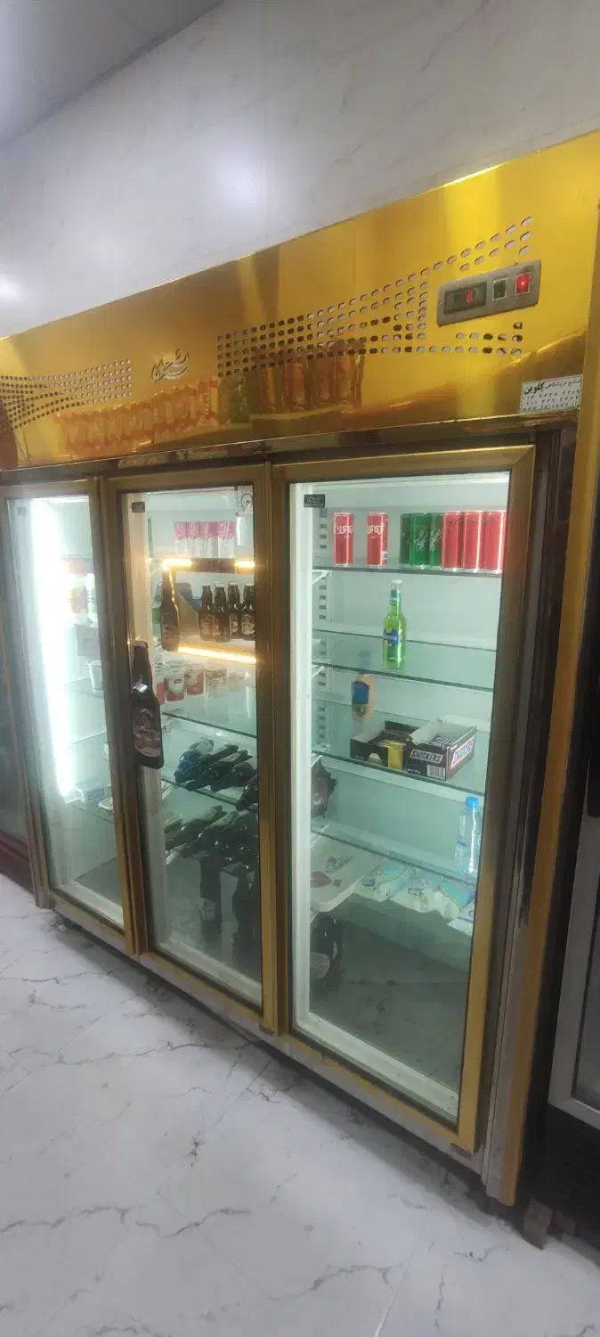 فروش یخچال ۳درب برند مشهد سرما|فروشگاه و مغازه|رشت, رودباری|دیوار