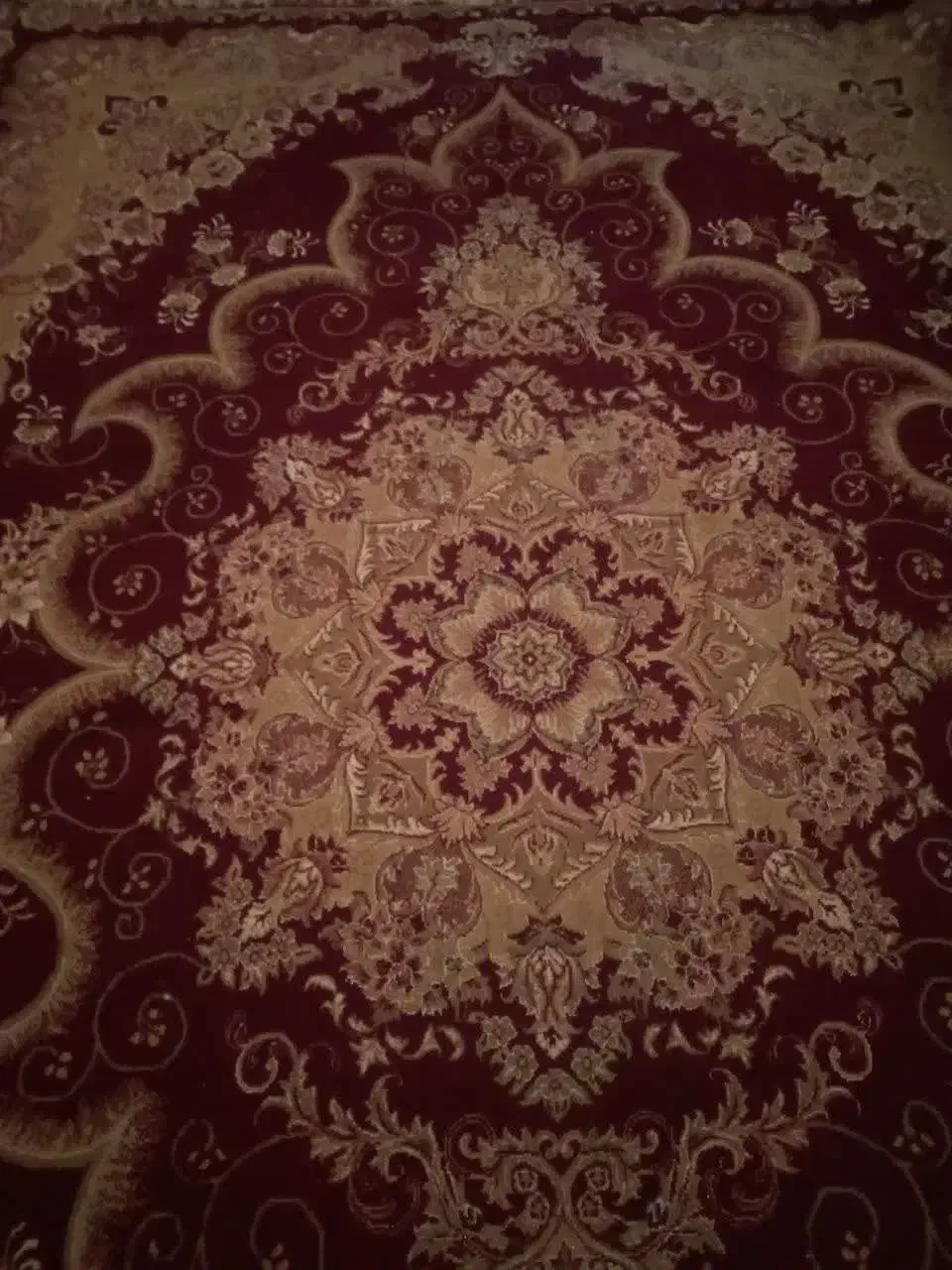 فرش مشهد دو تقریبا شبیه هم|فرش|دامغان, |دیوار