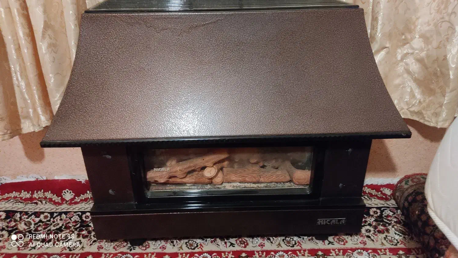 بخاری گازی طرح شومینه|بخاری، هیتر، شومینه|اسلامشهر, شهرک واوان|دیوار