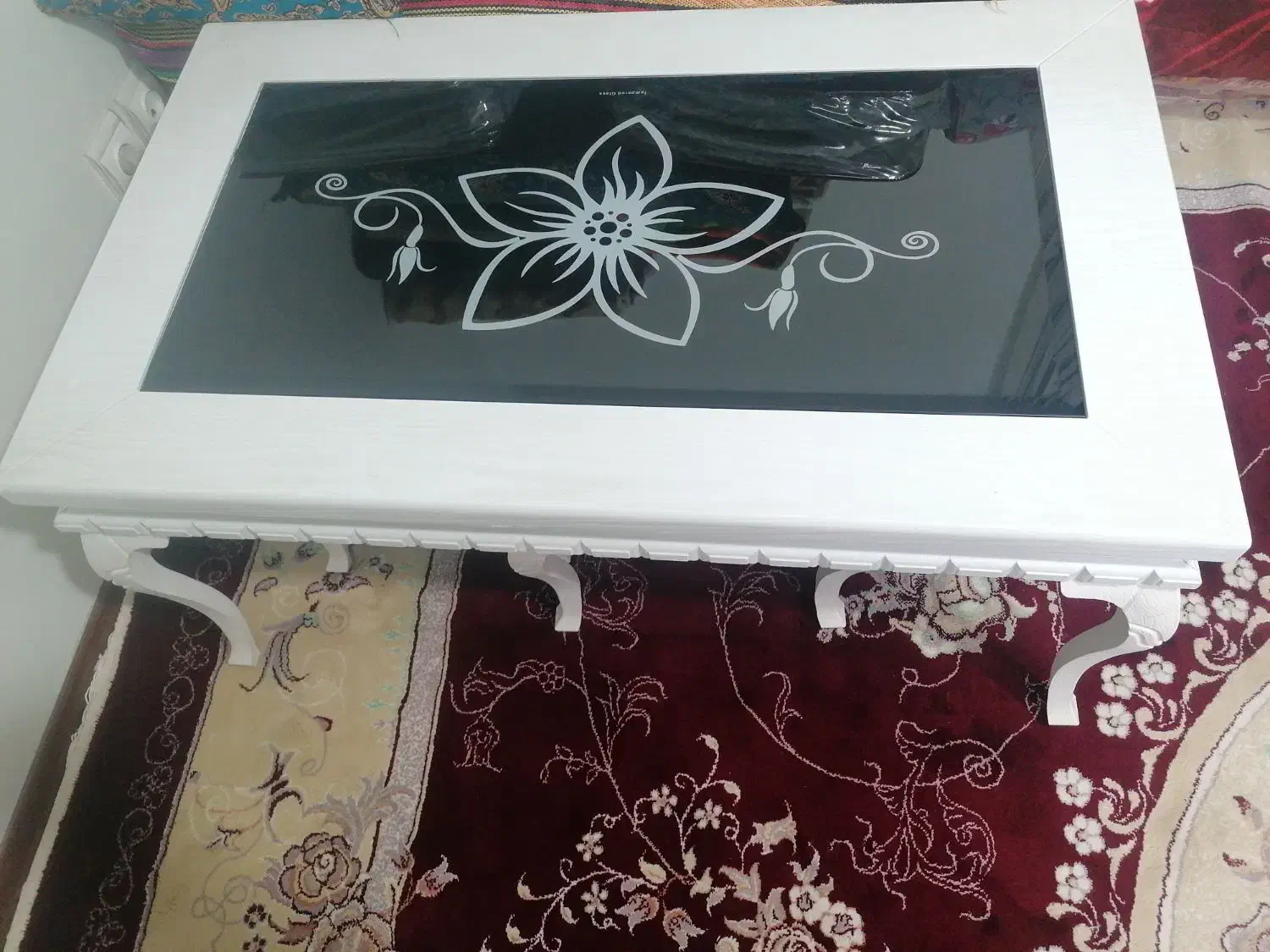 مبل 7 نفره همراه با عسلی|مبلمان خانگی و میز عسلی|فولادشهر, مسکن مهر فولادشهر|دیوار