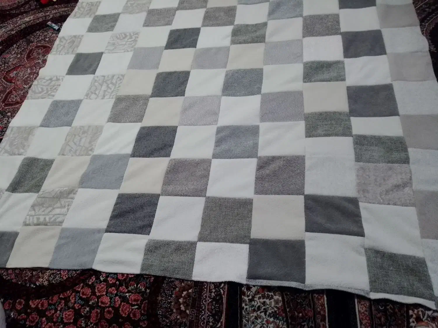 شال مبل رومتکایی کیف دم کنی روتختی روفرشی|رختخواب، بالش، پتو|بومهن, |دیوار