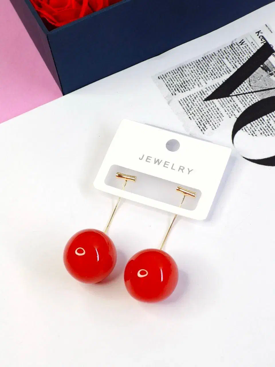 گوشواره جواهری یلدایی|بدلیجات|سهند, |دیوار