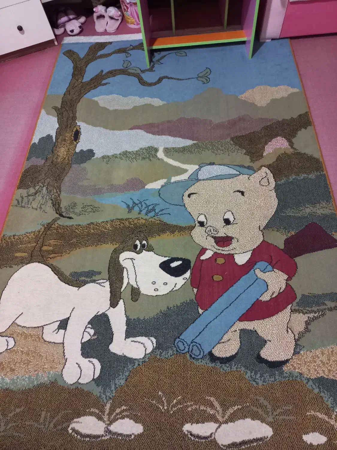 فرش اتاق کودک|فرش|شیراز, شهرک گلها|دیوار