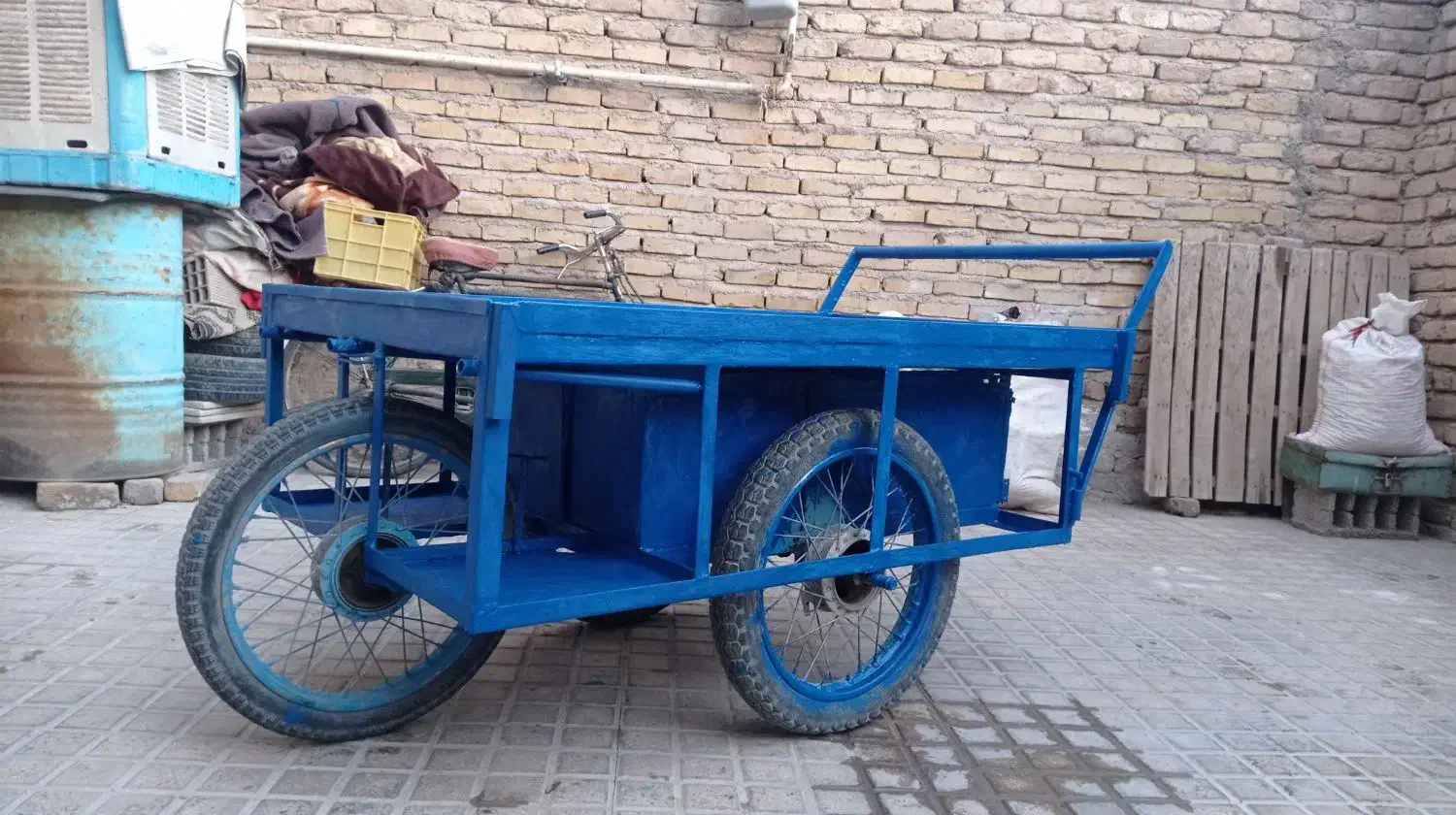 گاری سه چرخ|دوچرخه، اسکیت، اسکوتر|سرپل ذهاب, |دیوار