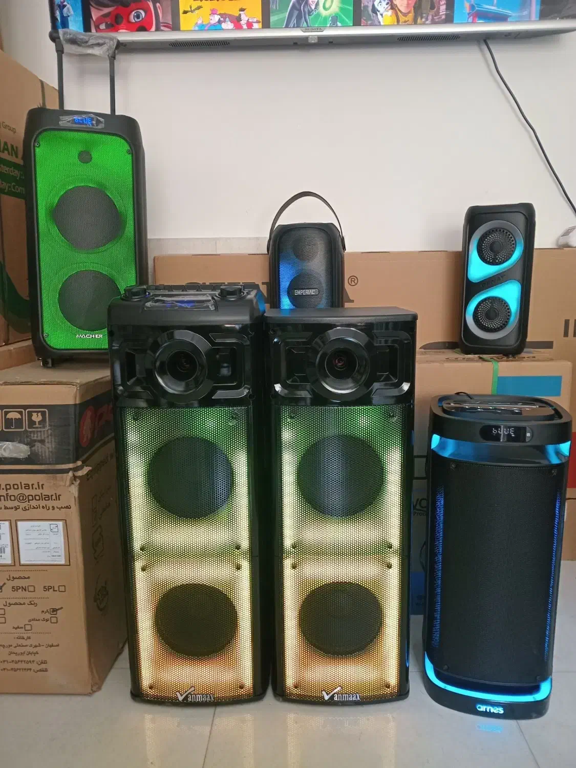 فروش ویژه اسپیکر دوقلو وانمکس 805 بمناسبت شب یلدا|سیستم صوتی خانگی|مشهد, جاهد شهر|دیوار