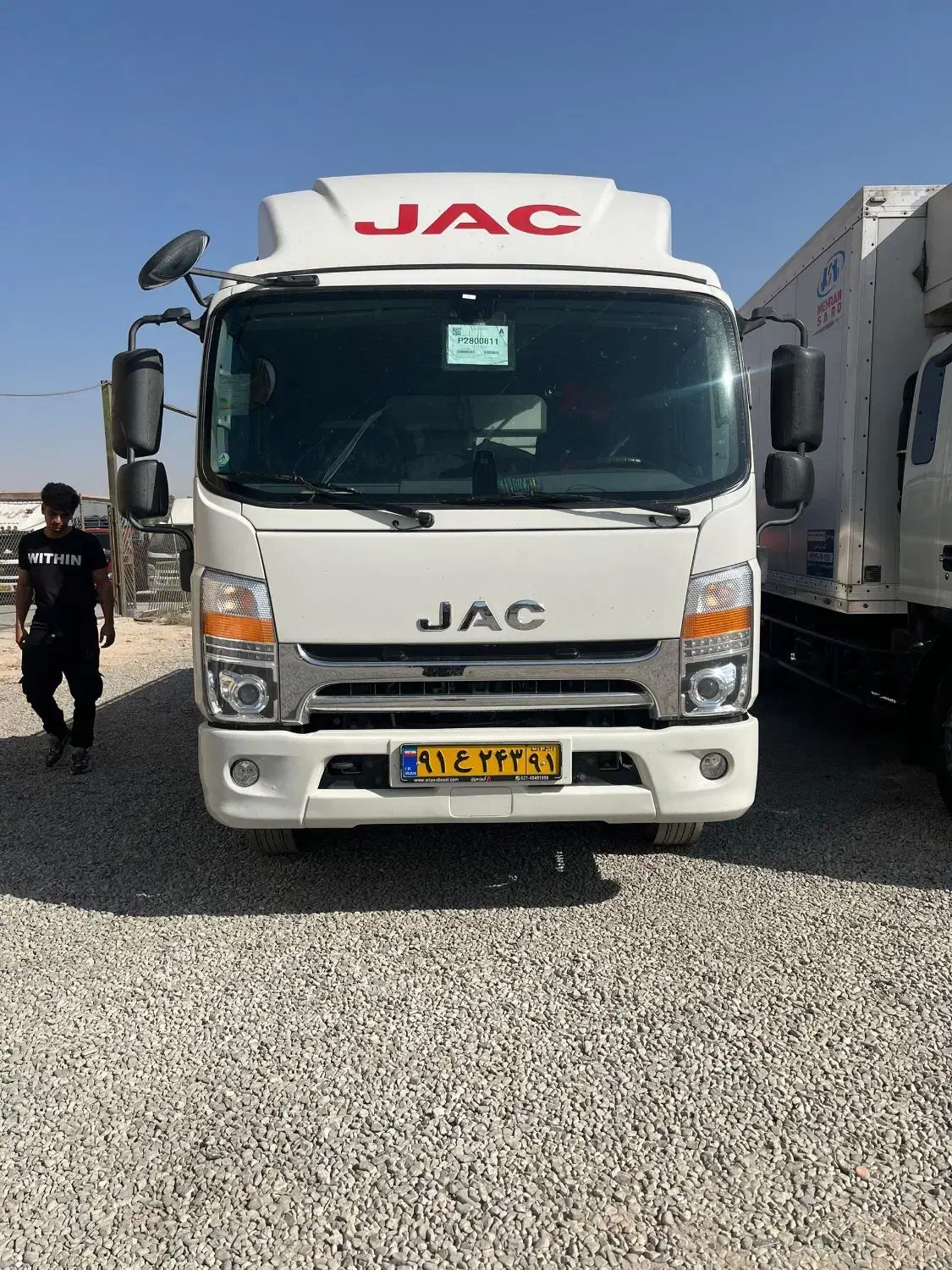 جک ۸/۵ تن با اتاق باری ۲۵۰ تا کار|خودرو سنگین|ترکمانچای, |دیوار