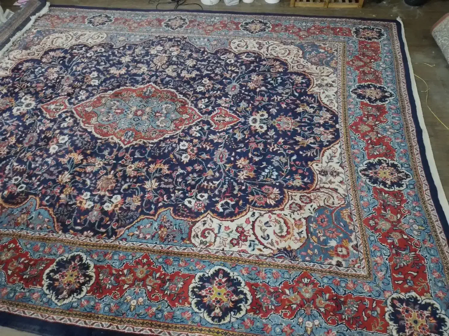 فرش ۱۲ متری دست بافت|فرش|نهاوند, |دیوار