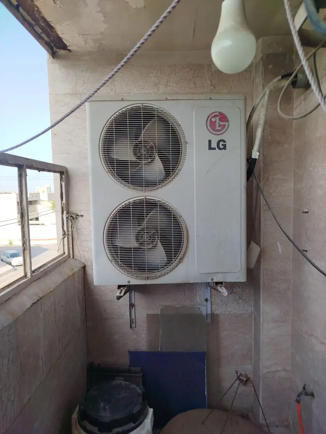 کولر LG 36 دو فنه خونگی در حد آک|کولر گازی و فن‌کوئل|اهواز, فرهنگ شهر|دیوار
