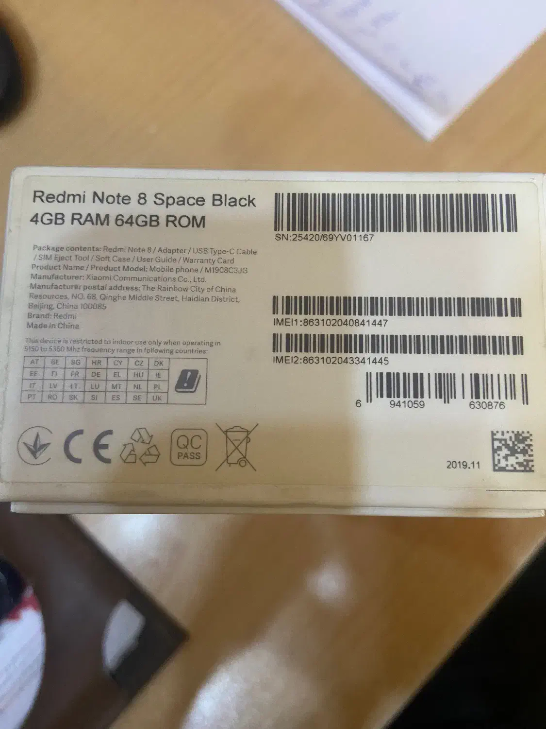 شیائومی نوت ۸|موبایل|تهران, بهارستان|دیوار