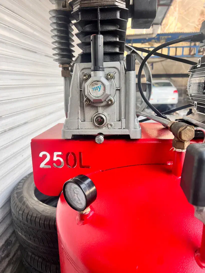 کمپرسور باد ۲۵۰ لیتر برومند|ابزارآلات|تهران, تهرانسر شمالی|دیوار