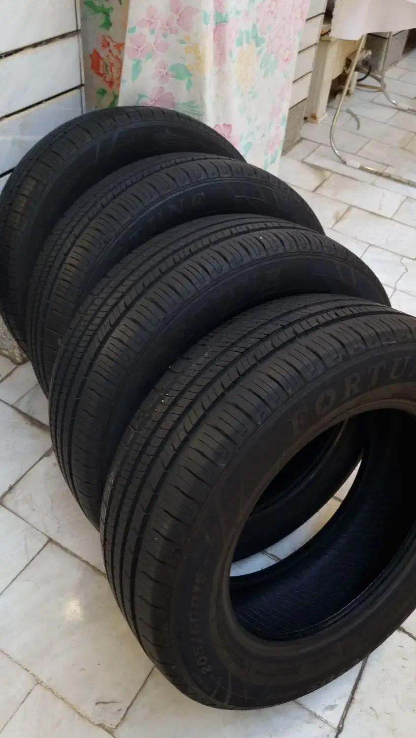 لاستیک فورتون تایلند 205 . 60. 15|قطعات یدکی و لوازم جانبی|اهواز, کوی سعدی|دیوار