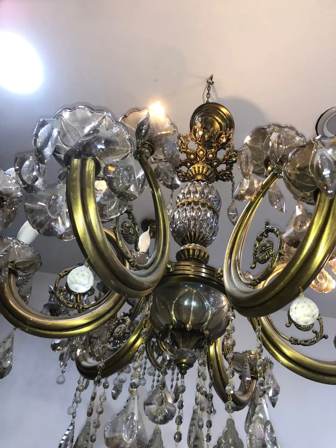 لوستر ۶ شاخه و ۸ شاخه برنج|لوستر و چراغ آویز|قم, شهرک قدس|دیوار