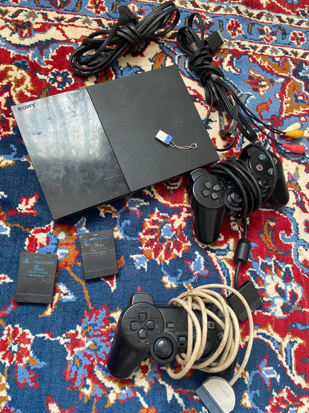 Ps2 سونی دو فلش خور|کنسول، بازی ویدئویی و آنلاین|آستانه اشرفیه, |دیوار