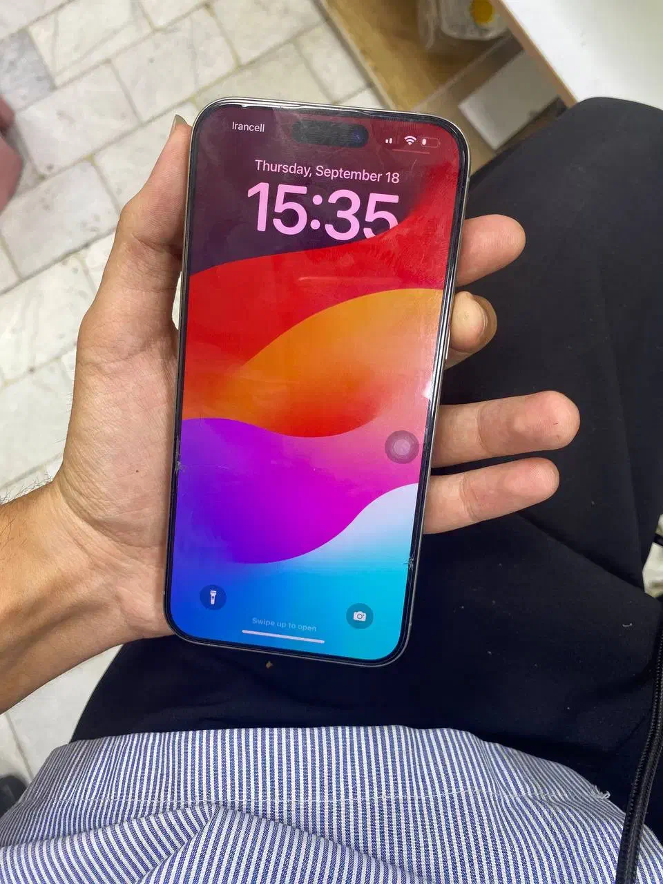 15 pro max باطری ۱۰۰|موبایل|کرج, کمال‌شهر|دیوار
