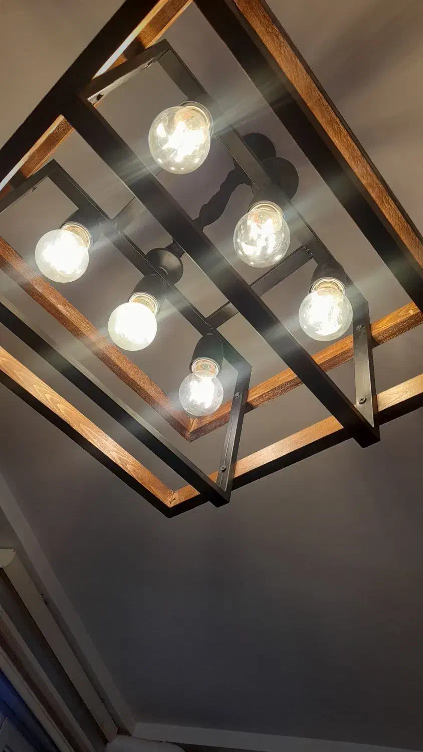 لوستر مدرن|لوستر و چراغ آویز|سیاهکل, |دیوار