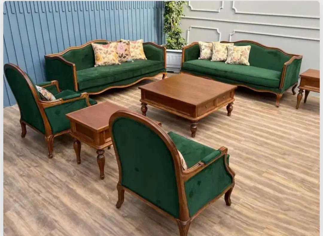 مبل کویین فرانسوی|مبلمان خانگی و میز عسلی|مشکیندشت, |دیوار