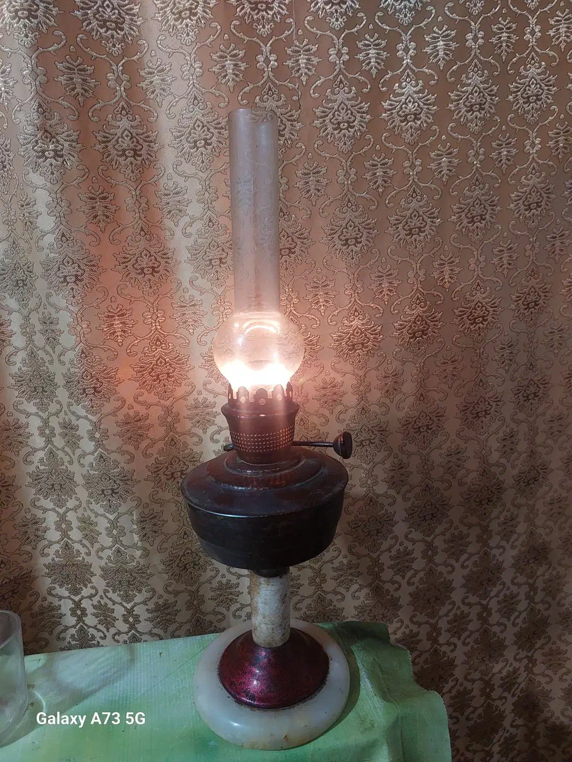 چراغ گرد سوز قدیمی|لامپ و چراغ|زابل, |دیوار