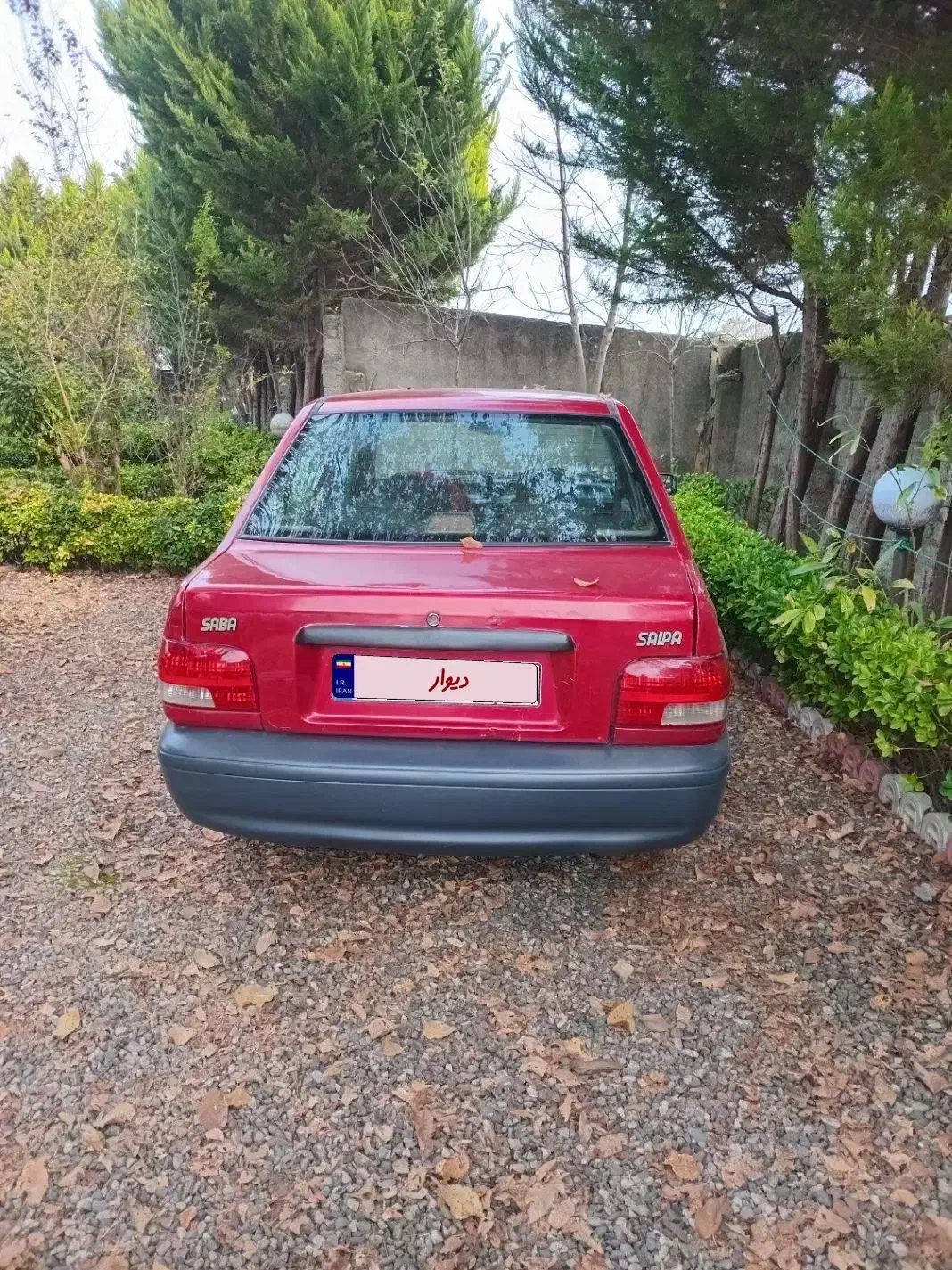 پراید آلبالویی مدل ۸۵|خودرو سواری و وانت|فومن, |دیوار