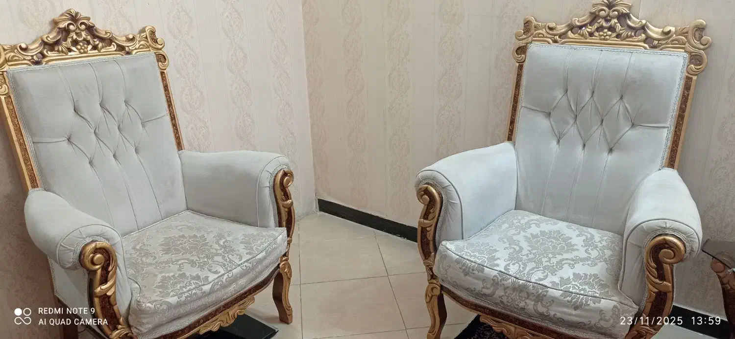 مبل هفت نفره با دو میزبان|مبلمان خانگی و میز عسلی|تهران, مهرآباد|دیوار