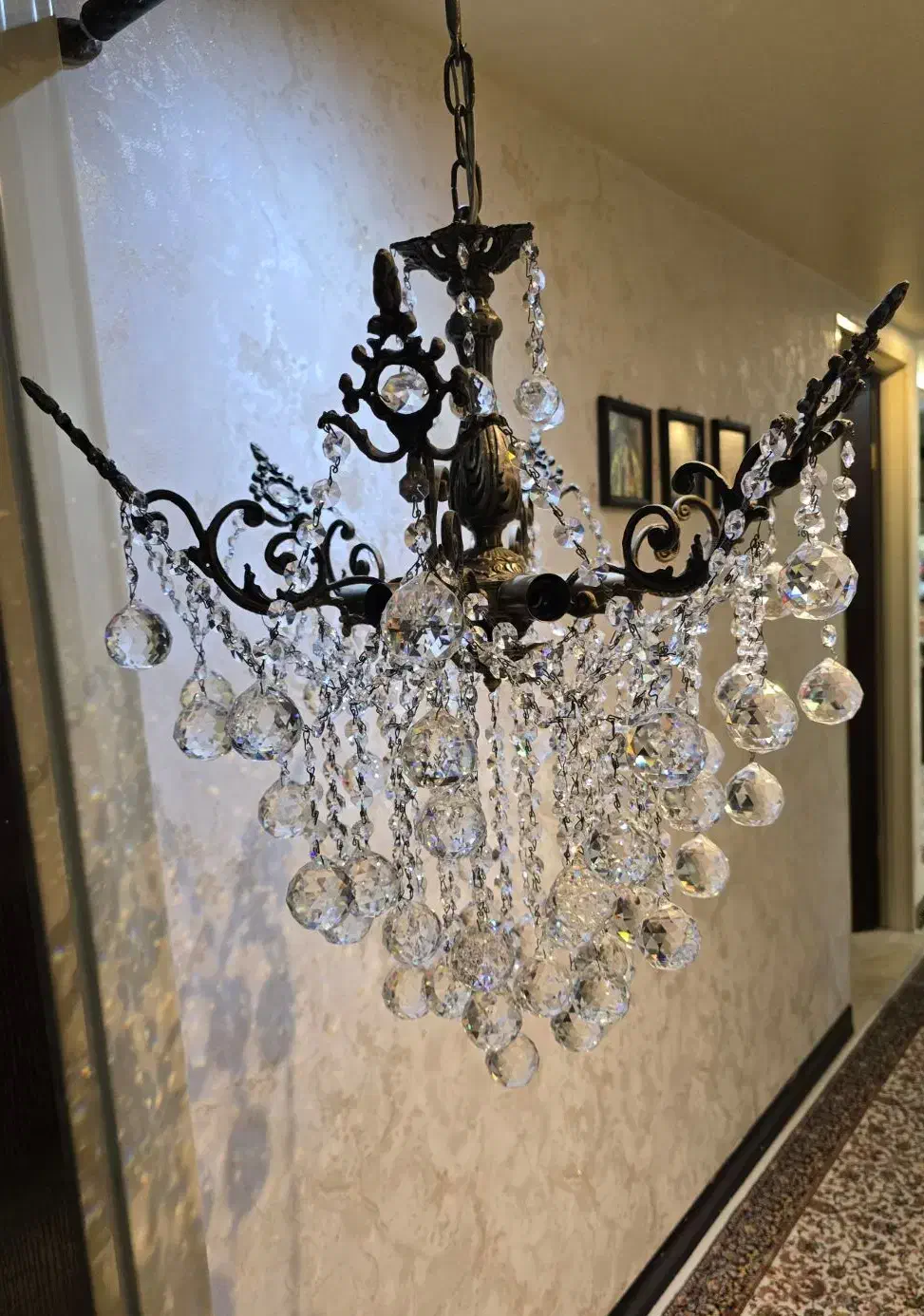 یک جفت لوستر|لوستر و چراغ آویز|تهران, قناتکوثر|دیوار