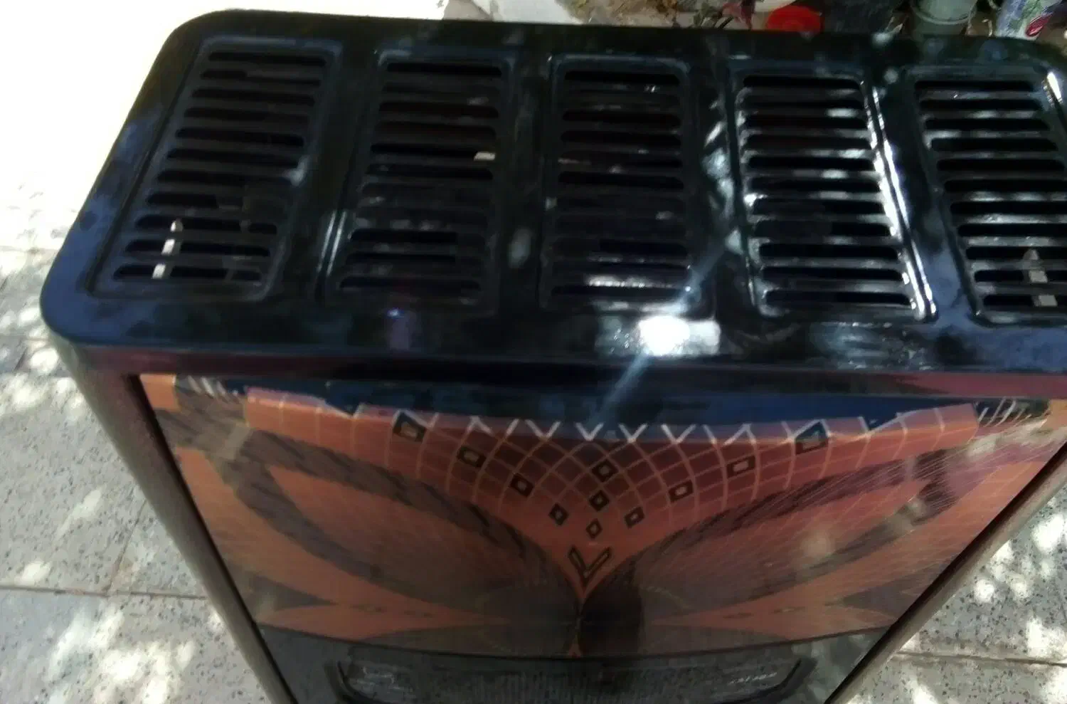 بخاری کوچک|بخاری، هیتر، شومینه|گلبهار, شهر جدید گلبهار|دیوار