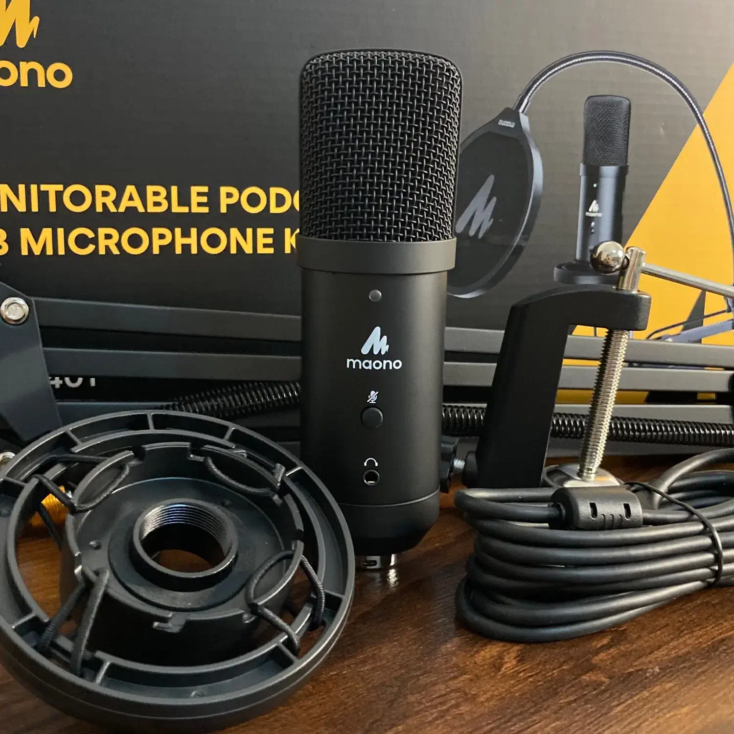 میکروفون کندانسر حرفه ای MAONO PM 401|صوتی و تصویری|قم, جهان بینی|دیوار