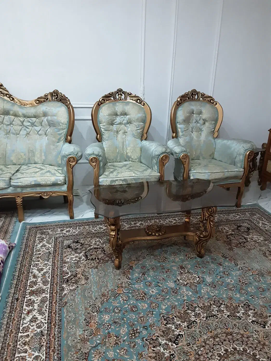 مبل استیل|مبلمان خانگی و میز عسلی|نسیمشهر, |دیوار