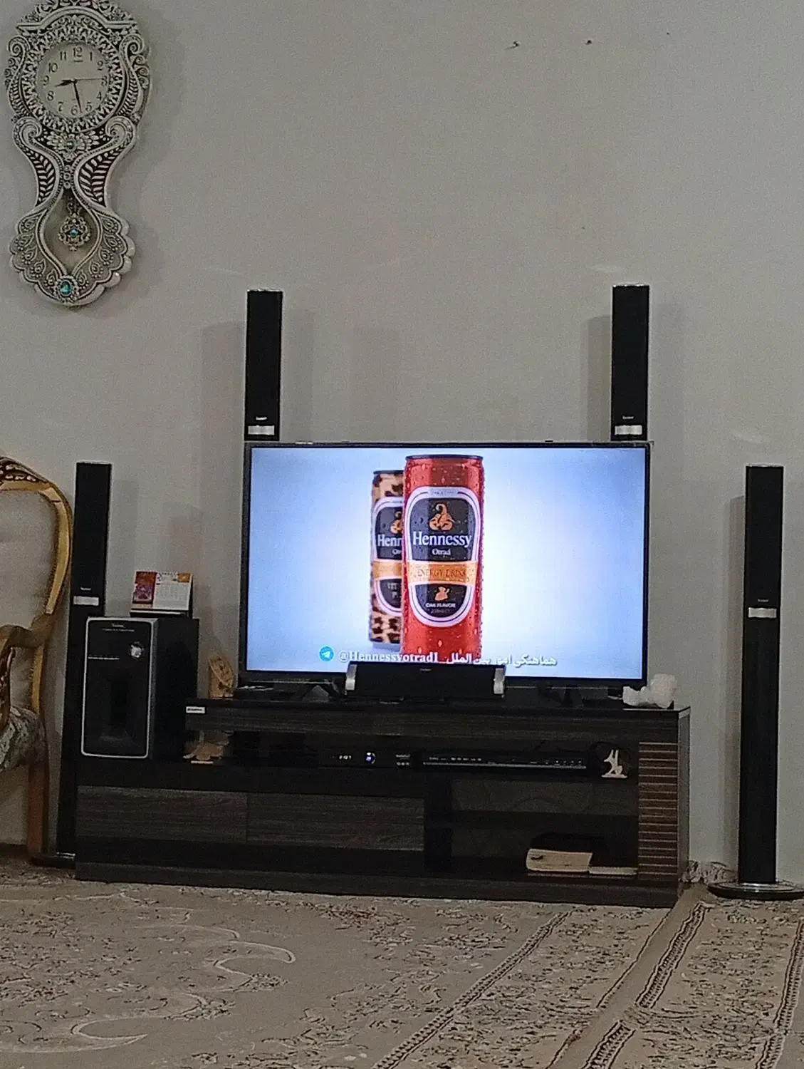 سینماخانواده هفت تیکه مارک تکنو|سیستم صوتی خانگی|تربتحیدریه, پائین ولایت|دیوار