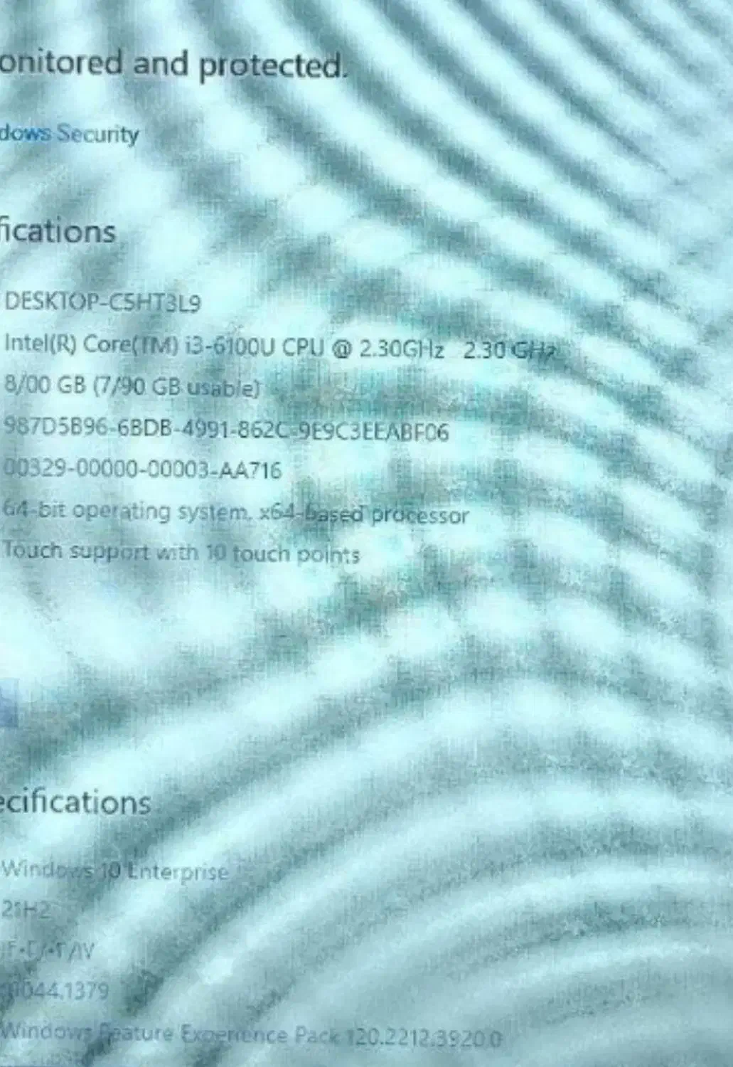 لپ تاب hp650 صفحه لمسی|رایانه همراه|بوکان, |دیوار