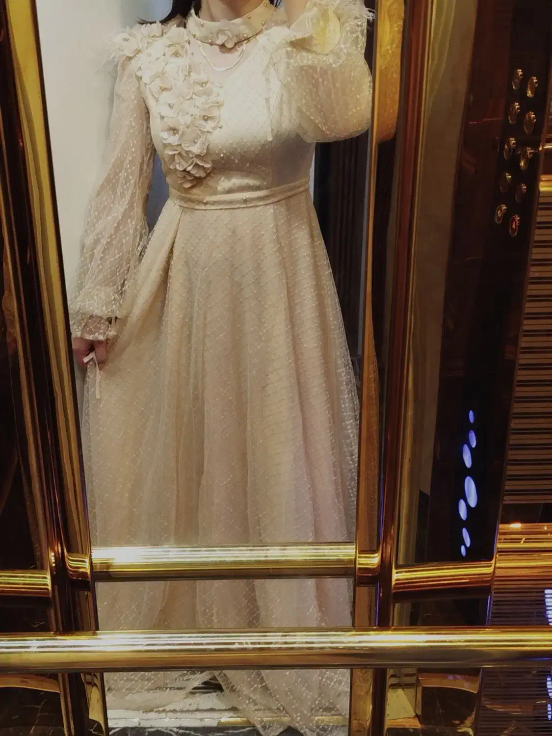 پیراهن بلند مجلسی نو|لباس|آستارا, |دیوار