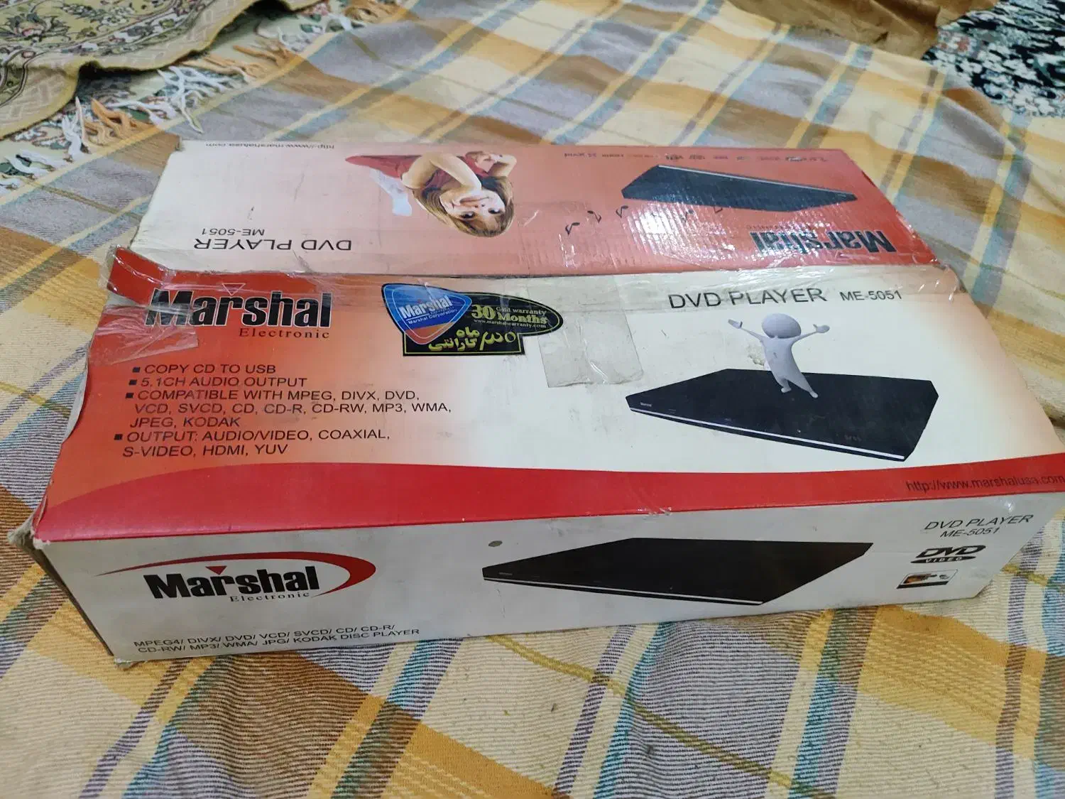 dvd player مارشال|پخش‌کننده DVD و ویدیو|تهران, باغ فیض|دیوار