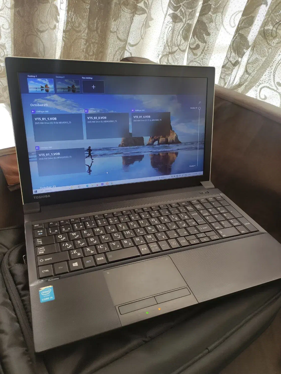 لپتاپ قدرتمند(Toshiba satellite) سری پیشرفته B-554|رایانه همراه|تهران, امامت|دیوار