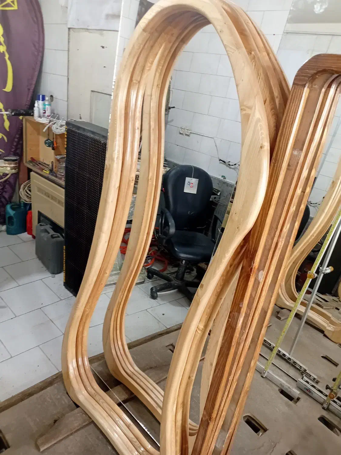 آینه بک لایت قاب آینه|آینه|کرج, اصفهانی‌ها|دیوار