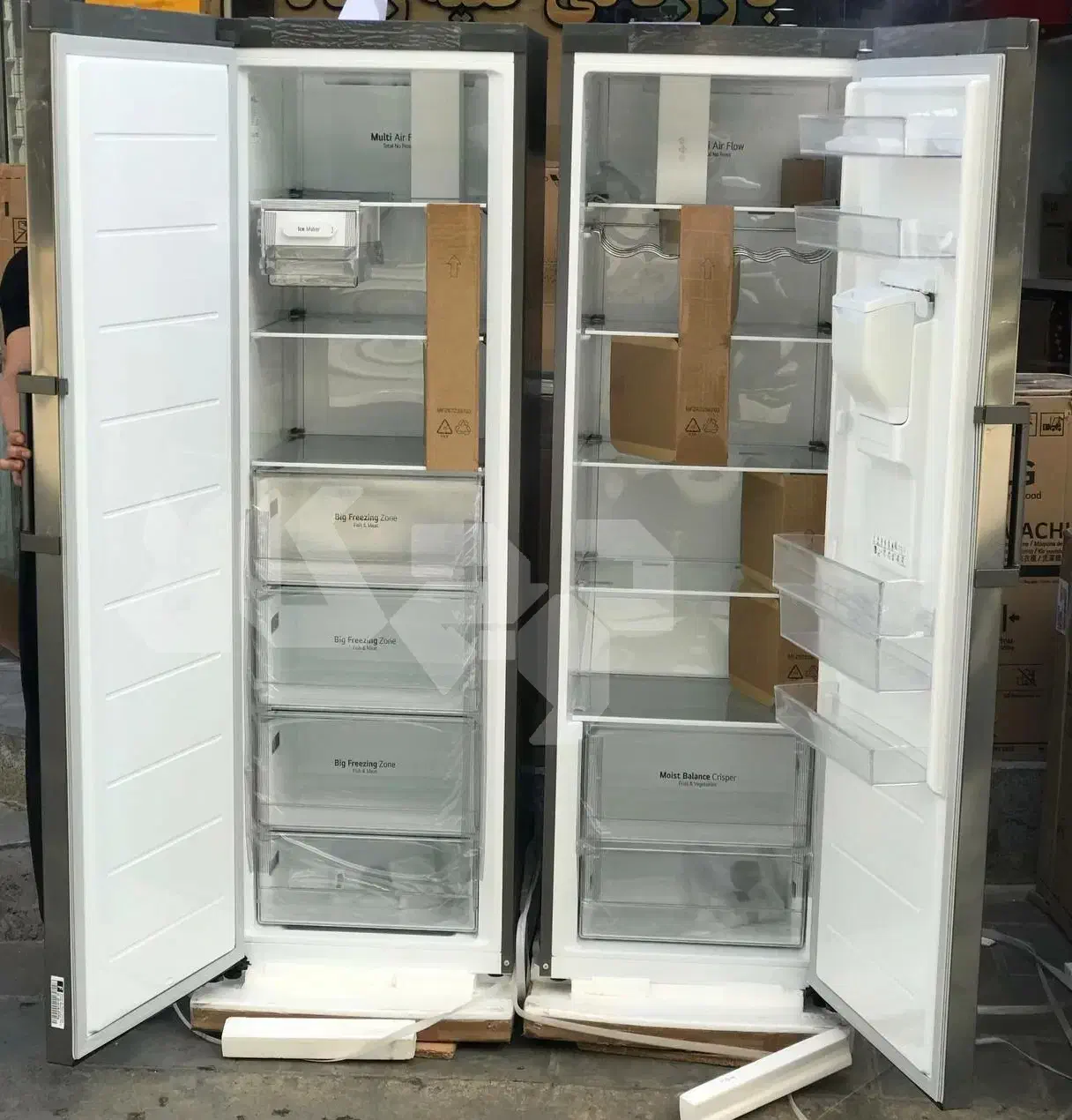 یخچال دوقلو ال جی اورجینال در مجموعه زرکالا1|یخچال و فریزر|یاسوج, |دیوار