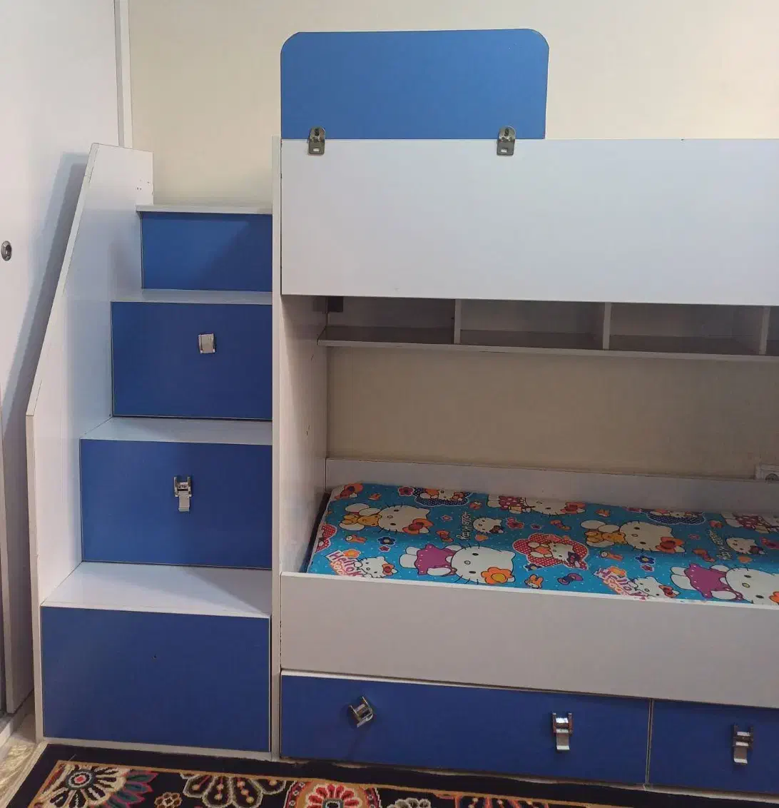 تخت ۲طبقه|تخت و سرویس خواب|پرند, فاز ۴|دیوار