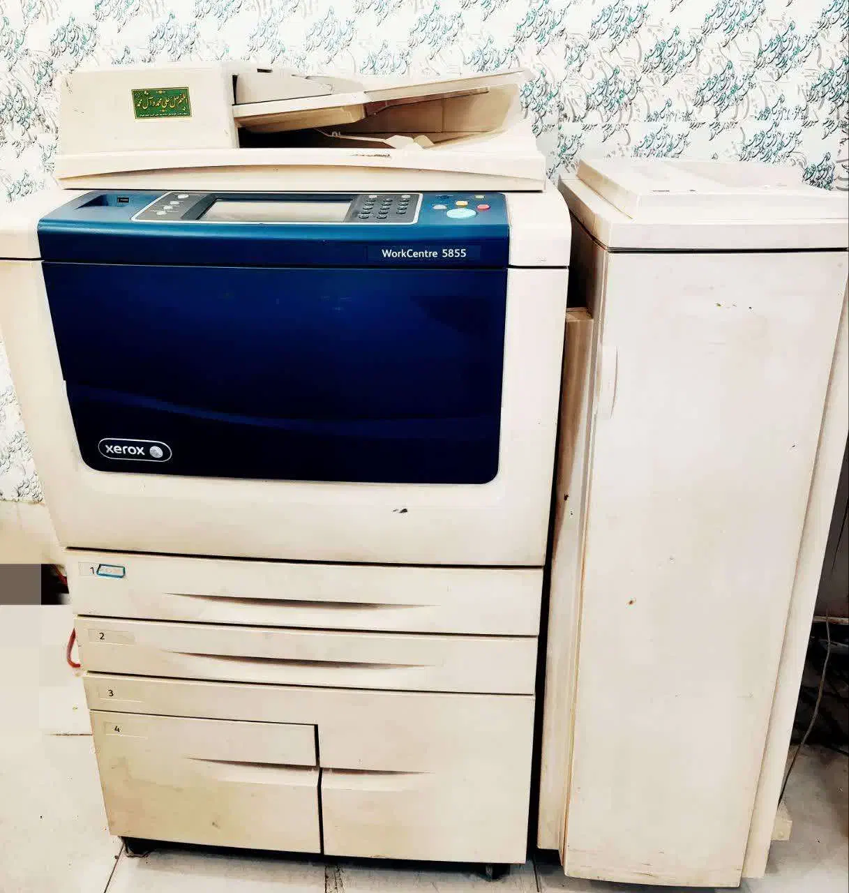 زیراکس ۵۸۵۵ با فنیشر|پرینتر، اسکنر، کپی، فکس|کرمان, |دیوار