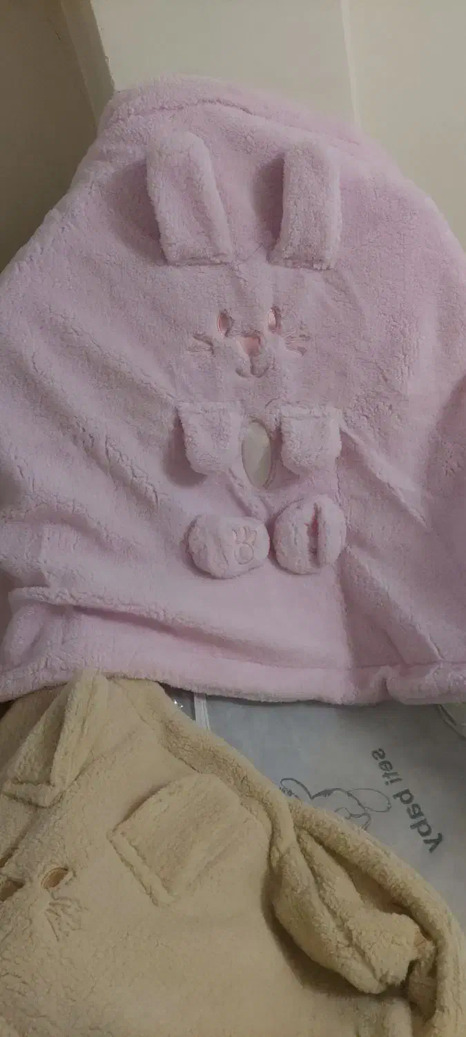 پتونوزاد۲عددنودوقلو.کرمی وصورتی|رختخواب، بالش، پتو|تهران, زنجان جنوبی|دیوار