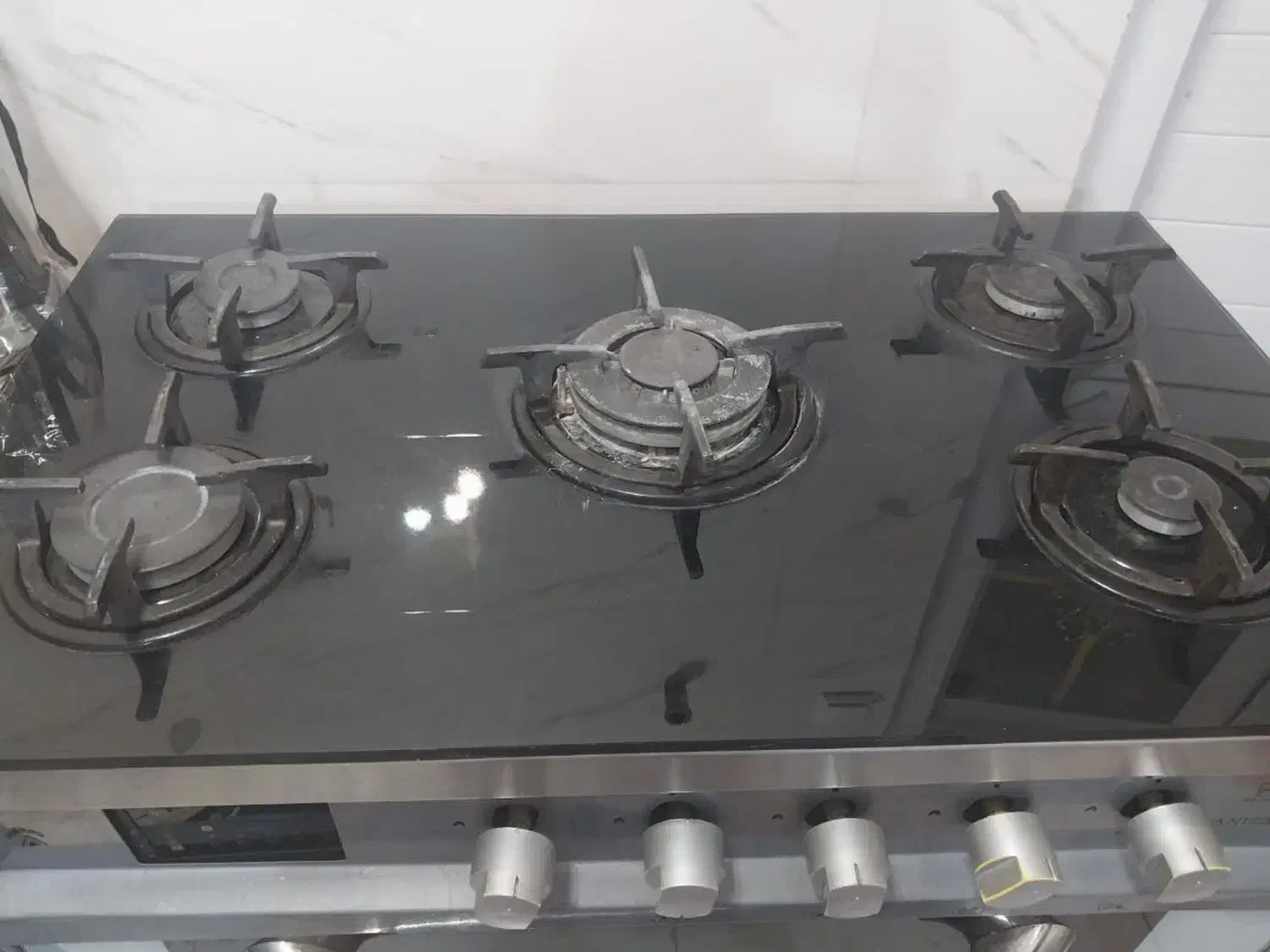 اجاق گاز طرح فر صفحه شیشه ای|اجاق گاز و لوازم برقی پختوپز|قم, شهر قائم|دیوار